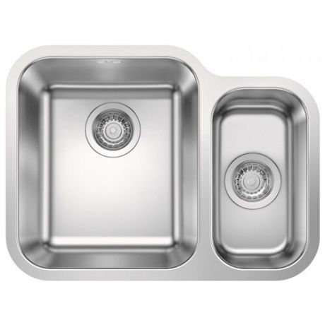 Врезная кухонная мойка 60.5 см Blanco Supra 340/180-U 525216 525216 нержавеющая сталь/полированная
