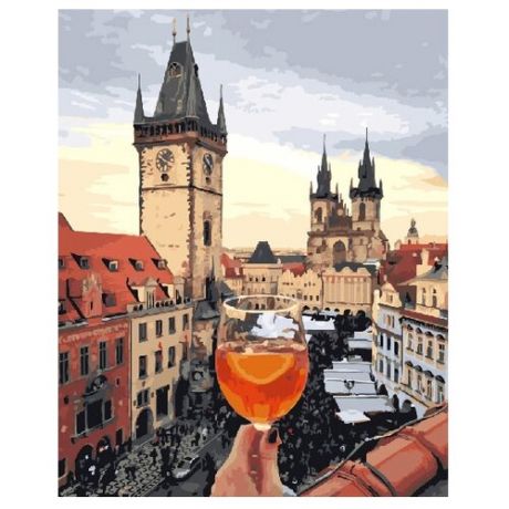 ВанГогВоМне Картина по номерам "Площадь в Праге", 40х50 см (ZX 21178)