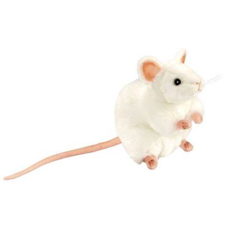 Мягкая игрушка Hansa Белая мышь 16 см
