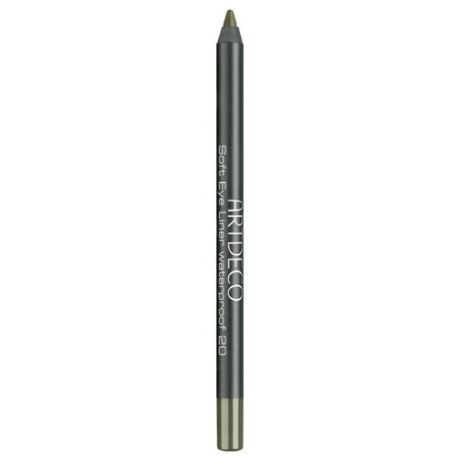 ARTDECO Водостойкий карандаш для век Soft Eye Liner Waterproof, оттенок 20 - bright olive