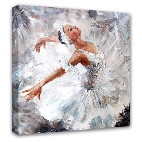 Картина Симфония Балерина 30х30 см