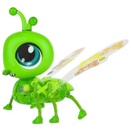 Интерактивная игрушка робот 1 TOY Робо Лайф Кузнечик зеленый