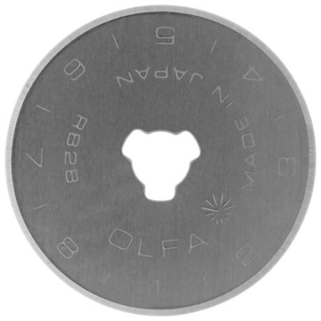 OLFA Лезвие круговое OL-RB28-2, 2 шт. серебристый