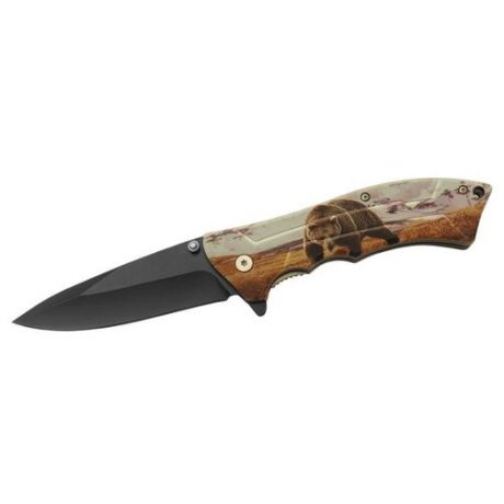 Нож складной Мастер Клинок M9687 (Сахалин) коричневый
