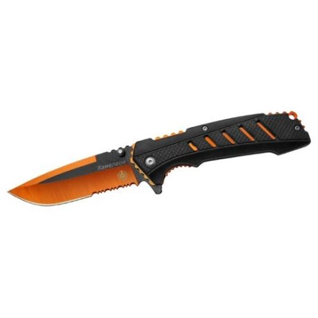 Нож Viking Nordway M9675-3 (Хамелеон) черный/оранжевый