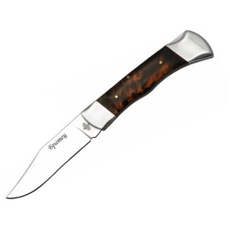 Нож складной Русский Витязь Братец (B264-34) с чехлом коричневый