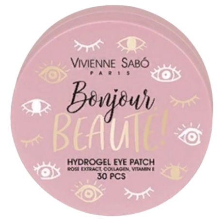 Vivienne Sabo Гидрогелевые патчи для глаз Bonjour Beaute Hydrogel Eye Patch (30 шт.)