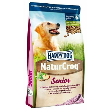 Сухой корм для пожилых собак Happy Dog NaturCroq 4 кг