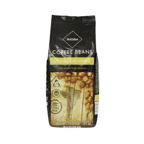 Кофе в зернах Rioba Origin Colombia, арабика, 500 г