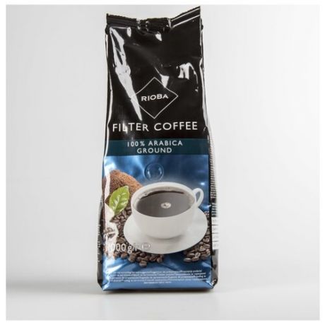 Кофе молотый Rioba Platinum Filter, 1 кг