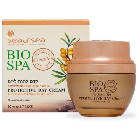 BIO SPA Protective Day Cream Защитный Дневной Крем для лица с маслами моркови и облепихи, 50 мл