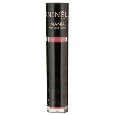 Ninelle жидкая помада для губ Mania, оттенок 606 пыльный розовый