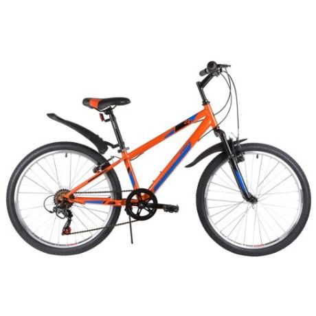 Подростковый горный (MTB) велосипед Foxx Mango 24 (2020) оранжевый 12" (требует финальной сборки)