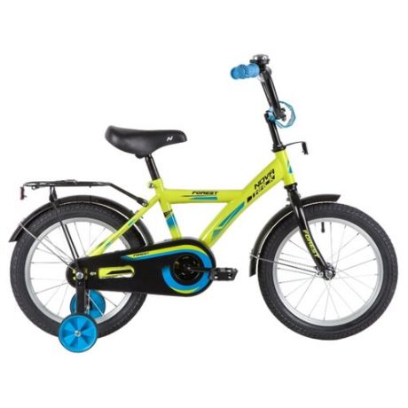 Детский велосипед Novatrack Forest 16 (2020) зеленый (требует финальной сборки)