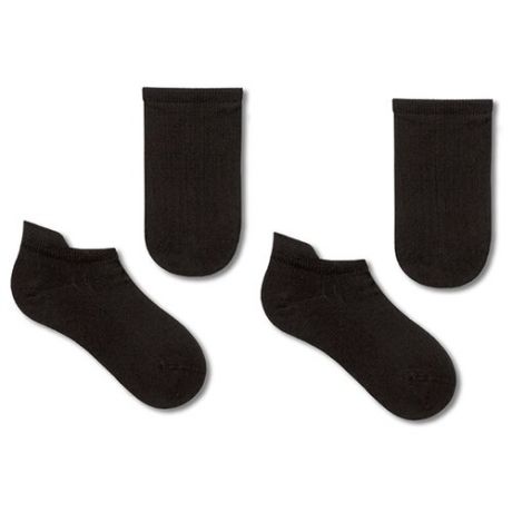 Носки Капризуля комплект 2 пары размер 20 (18-20), черный