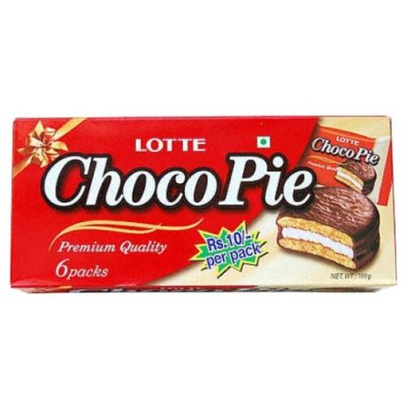 Пирожное Lotte Confectionery Choco Pie 168 г