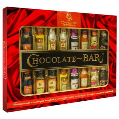 Набор конфет Confashion Chocolate-Bar Ассорти, горький шоколад, 240г