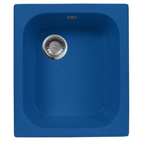Врезная кухонная мойка 42 см А-Гранит M-17 M-17(323) синий