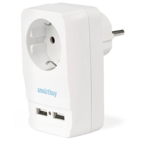 Разветвитель SmartBuy SBE-16-A05-USB 16 А белый