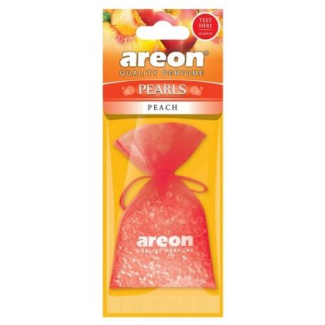 AREON Ароматизатор для автомобиля Pearls Peach ABP10