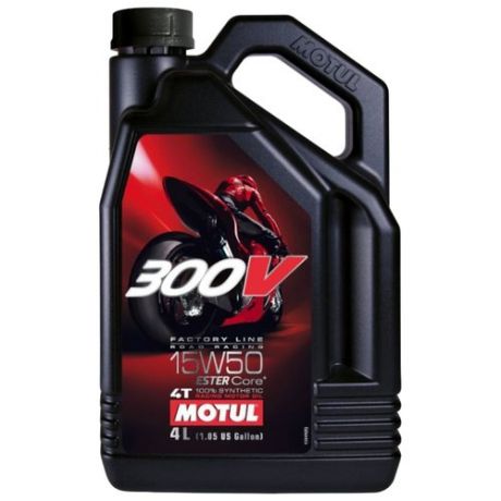 Моторное масло Motul 300V Factory Line Road Racing 15W50 4 л