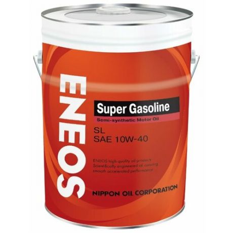 Моторное масло ENEOS Super Gasoline SL 10W-40 20 л