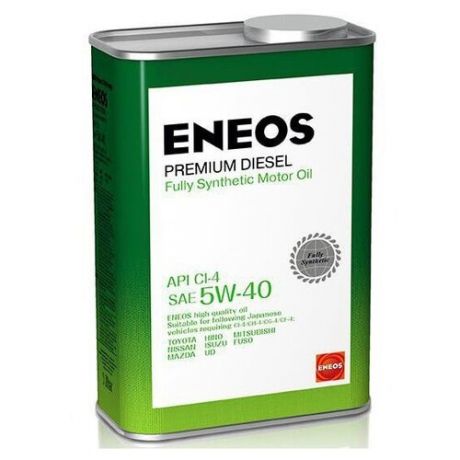 Моторное масло ENEOS Premium Diesel CI-4 5W-40 1 л