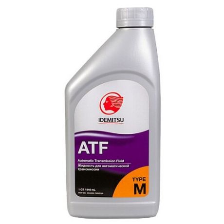 Трансмиссионное масло IDEMITSU ATF Type-M 0.9 л