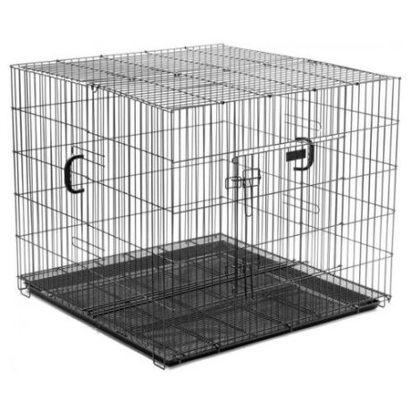 Клетка для собак V.I.Pet 32736 90х90х75 см черный