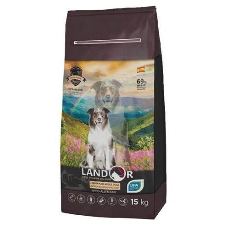 Сухой корм для собак Landor 15 кг