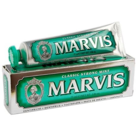 Зубная паста Marvis Classic Strong Mint, 75 мл