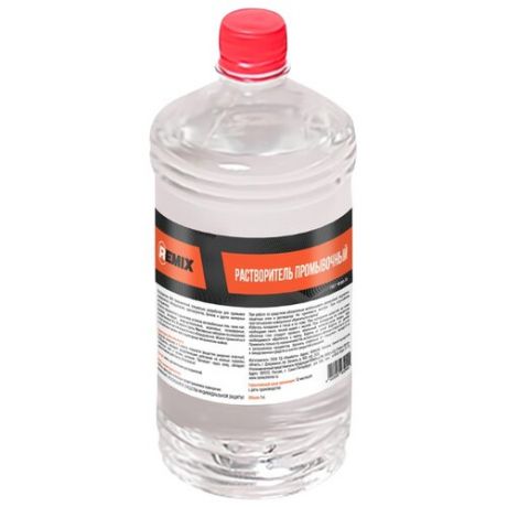 Очиститель REMIX Растворитель промывочный ГОСТ 18188-72 5 л бутылка