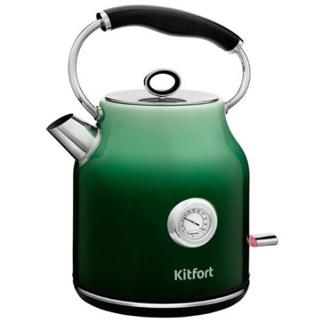 Чайник Kitfort KT-679-2, градиент зеленый
