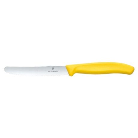 VICTORINOX Нож столовый Swiss classic 11 см желтый
