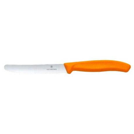 VICTORINOX Нож столовый Swiss classic 11 см оранжевый