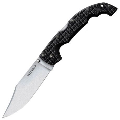 Нож складной Cold Steel Voyager Extra Large Clip (AUS-10A) черный