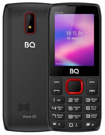 Мобильный телефон Bright&Quick 2400L Voice 20 Dual sim Black/Red