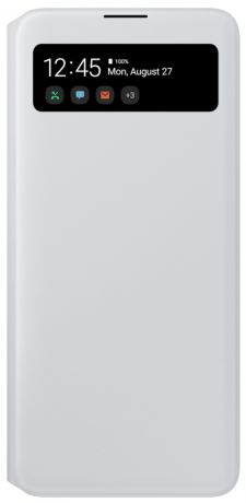 Чехол-книжка Samsung A71 S View Wallet Cover White (EF-EA715PWEGRU)