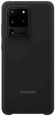 Клип-кейс Samsung Galaxy S20 Ultra силиконовый Black (EF-PG988TBEGRU)