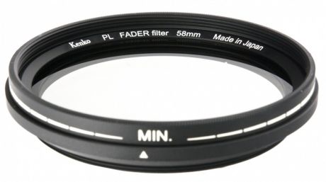 Kenko 58S PL FADER с переменной плотностью ND3-ND400