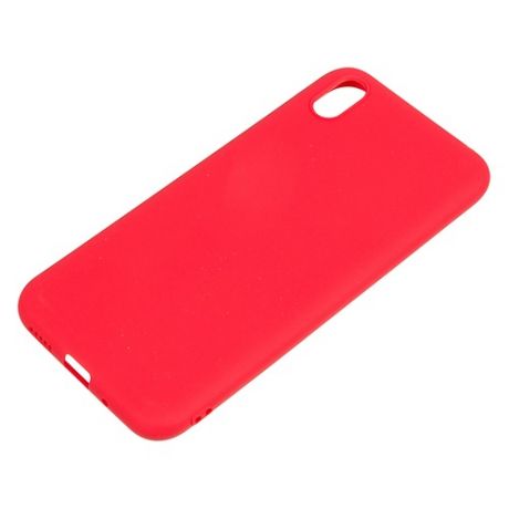 Чехол (клип-кейс) DF hwColorCase-03, для Huawei Honor 8S, красный [df hwcolorcase-03 (red)]