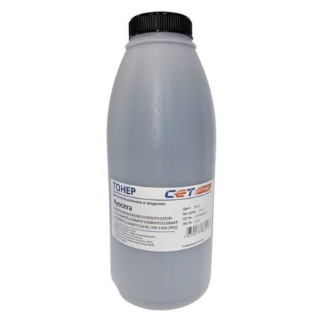 Тонер CET PK2, для Ecosys M2035DN/M2535DN/P2135DN FS-1016MFP/1018MFP, черный, 300грамм, бутылка