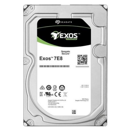Жесткий диск SEAGATE Exos ST8000NM001A, 8Тб, HDD, SAS 3.0, 3.5"