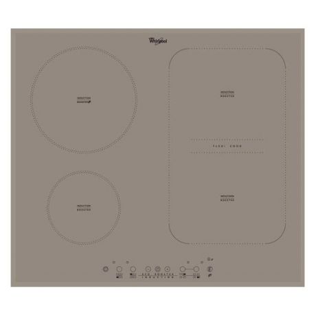 Индукционная варочная панель WHIRLPOOL ACM 808/BA/S, индукционная, независимая, бежевый