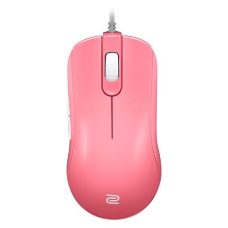 Мышь BENQ Zowie FK2-B Divina, игровая, оптическая, проводная, USB, розовый [9h.n2pbb.ab3]