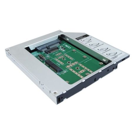 Mobile rack (салазки) для HDD/SSD AGESTAR SMNF2S, серебристый