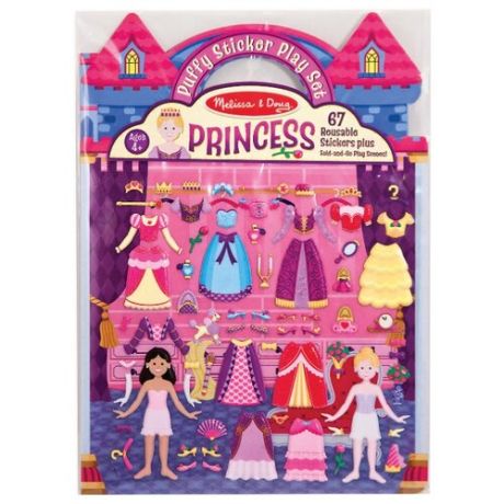Книжка с наклейками Принцессы