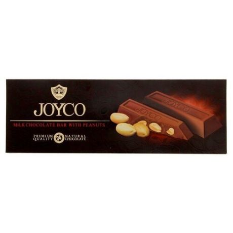 Шоколад Joyco молочный с арахисом
