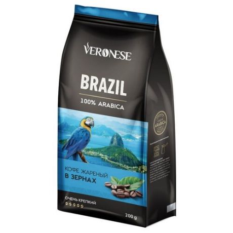 Кофе в зернах Veronese Brazil