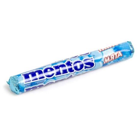 Драже жевательные Mentos Мята